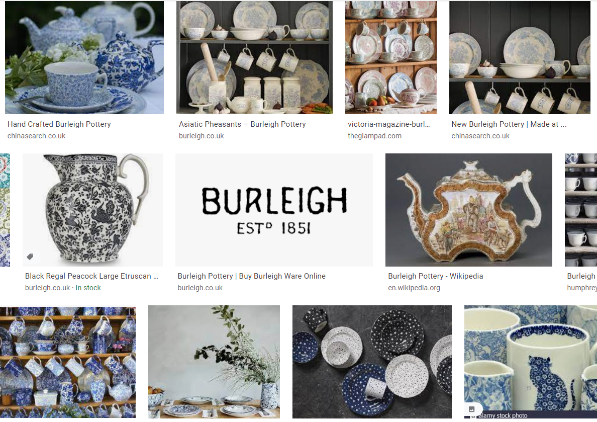 burleigh pottery uk
